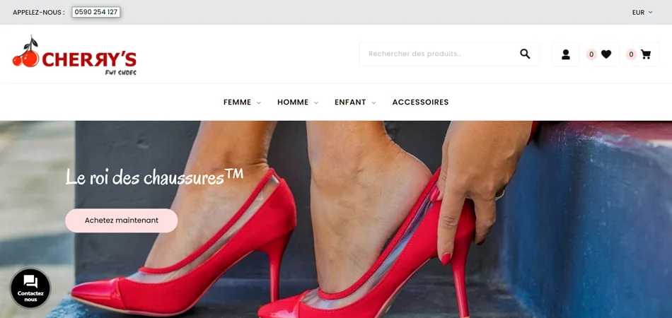 site e-commerce gwada web design